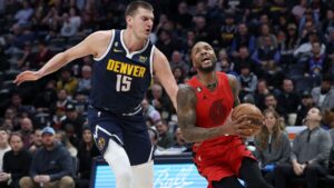 Denver Nuggets vence o Portland Trail Blazers na NBA - Getty Images