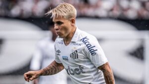 Soteldo segue como dúvida para enfrentar o Palmeiras - Raul Baretta / Santos