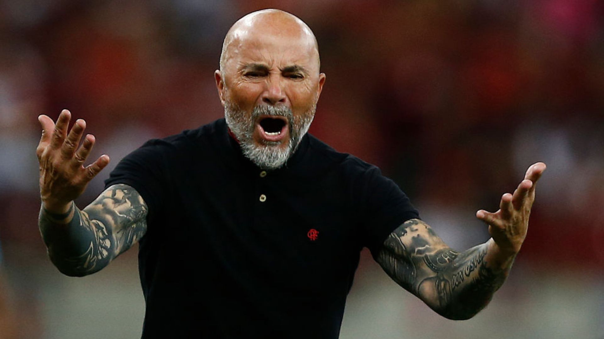 Jorge Sampaoli abriu o jogo sobre a Libertadores e falta de evolução no Flamengo - GettyImages