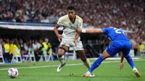 Bellingham marca, e Real Madrid vence Getafe de virada no Bernabéu - GettyImages