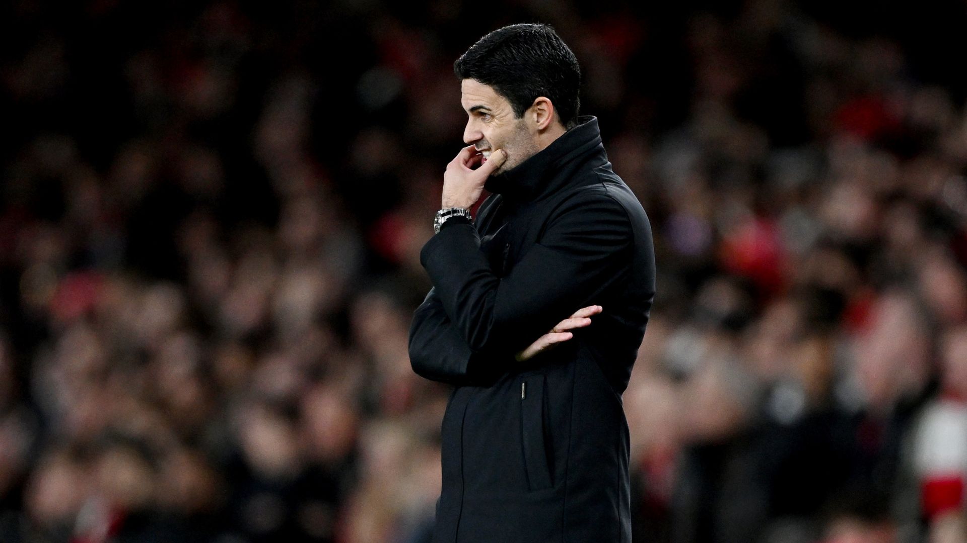 Mikel Arteta, técnico do Arsenal - Getty Images