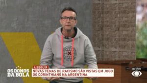 Neto ironiza Ceni após empate no clássico: "Craque do Corinthians!" - Transmissão/Youtube/Os Donos da Bola