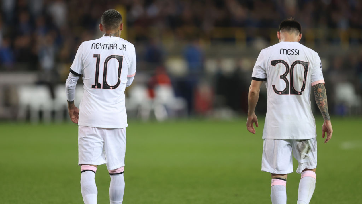 Neymar e Messi eram os jogadores mais jovens a assinarem acordo com a Nike - GettyImages
