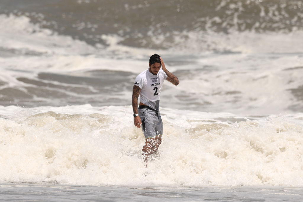 Gabriel Medina lamenta não ter tomado a vacina contra o coronavírus - GettyImages
