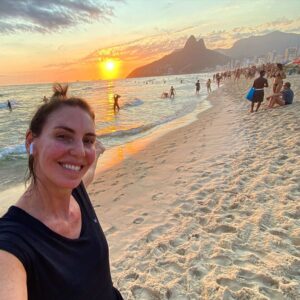 Glenda está curtindo o verão no Rio de Janeiro - Instagram