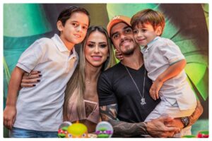 {} - Fagner Lemos e família (Crédito: Reprodução/Instagram)