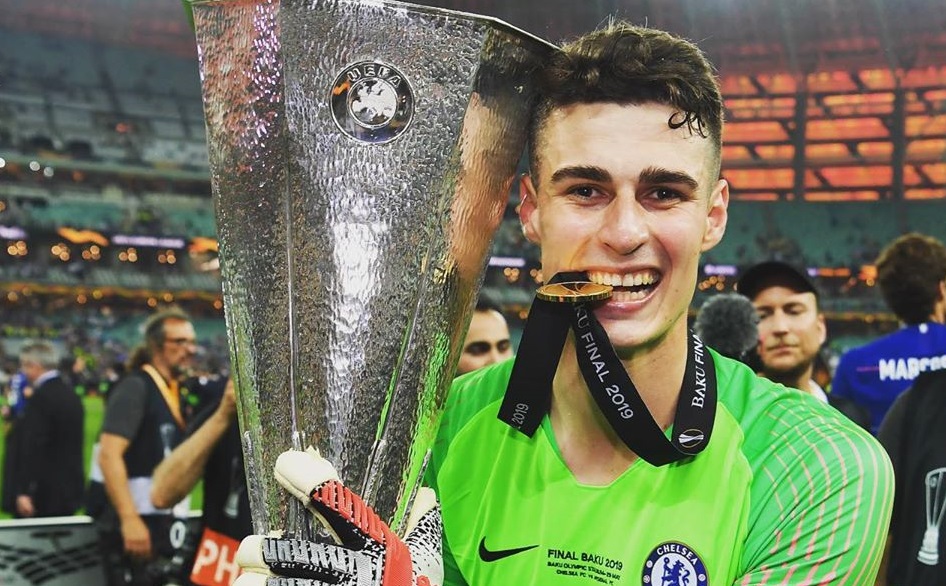 Kepa é visto como um dos principais nomes do futuro do Chelsea - Instagram
