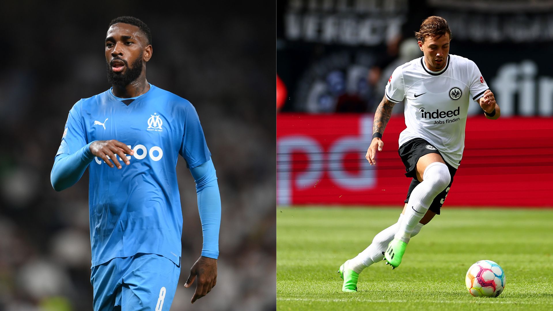 Olympique de Marselha x Eintracht Frankfurt se enfrentam na Champions League - Getty Images