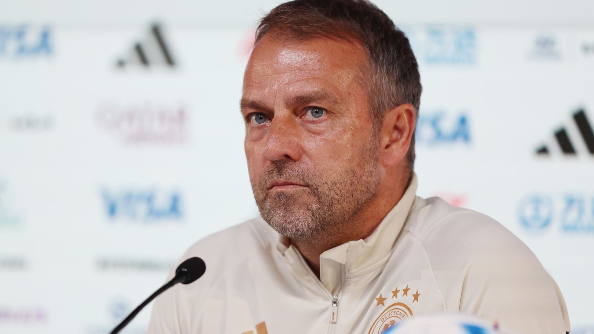 Hansi Flickr, técnico da Alemanha na Copa do Mundo 2022 - Getty Images