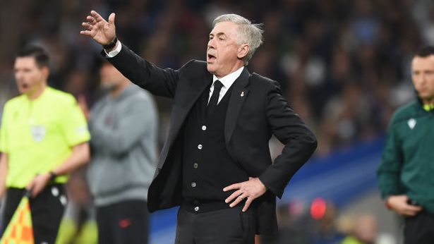 Carlo Ancelotti, técnico do Real Madrid - Getty Images
