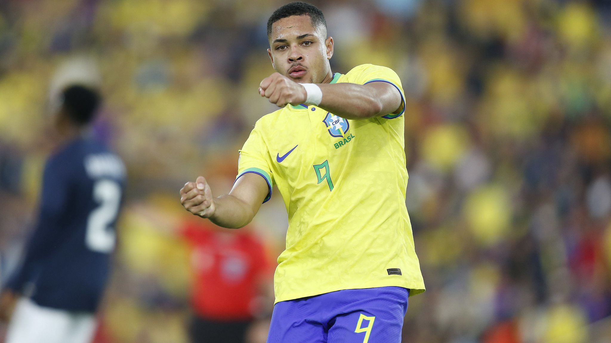 Vitor Roque é a grande atração da partida entre Brasil x Venezuela no Sul-Americano sub-20 - Rafael Ribeiro/Vasco