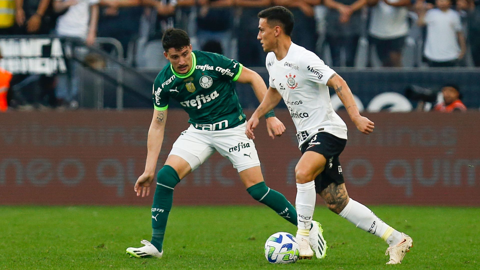 Corinthians e Palmeiras fizeram dérbi pelo Campeonato Brasileiro - GettyImages