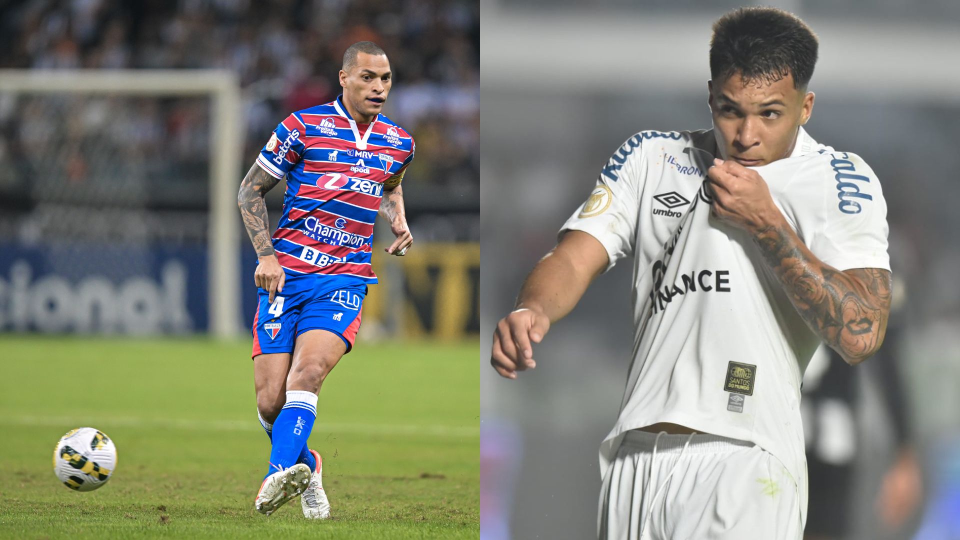 Fortaleza e Santos se enfrentam pelo Campeonato Brasileiro - Getty Images/ Flickr Santos/ Ivan Storti