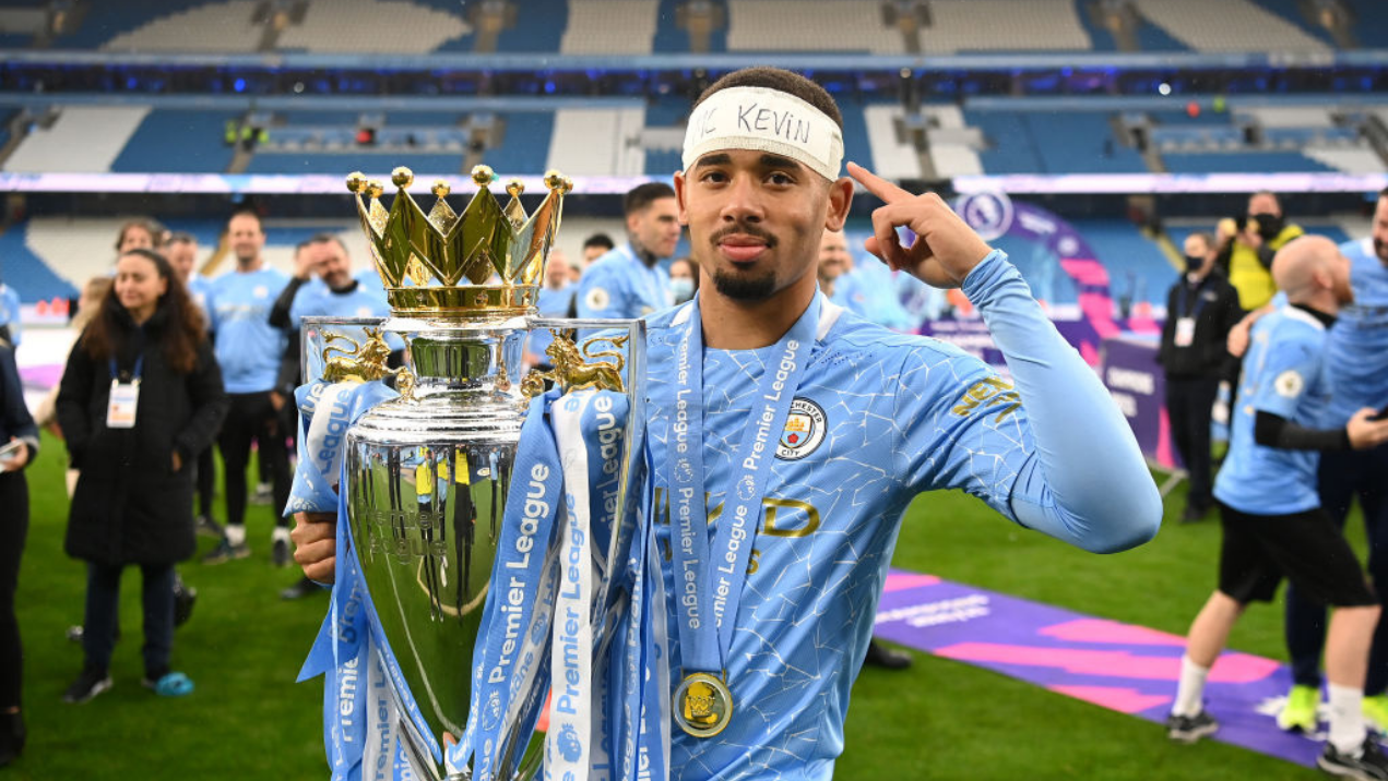 Gabriel Jesus atinge importante marca pelo Manchester City - GettyImages