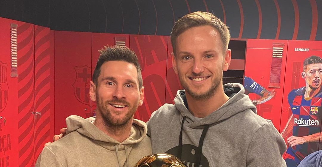 Rakitic revelou o sonho de jogar ao lado de CR7 - Instagram