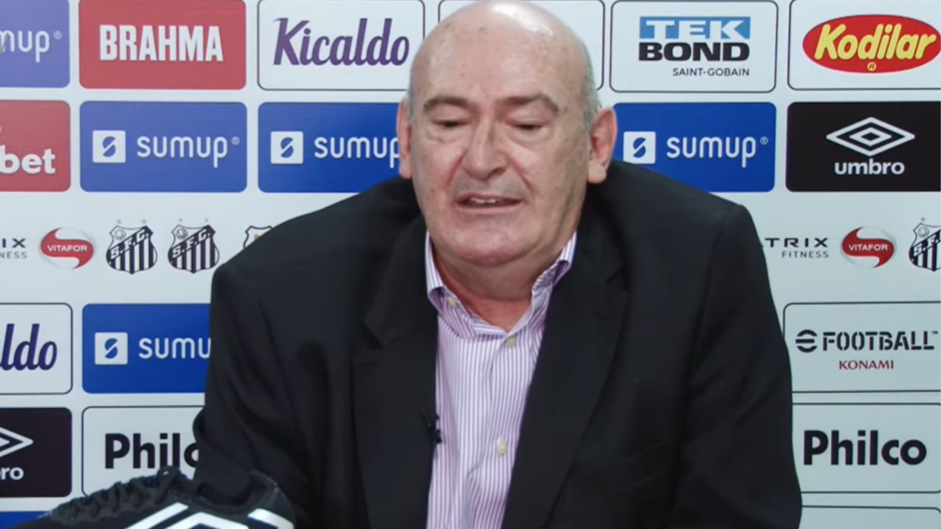 Presidente do Santos revelou um caso de suborno na partida contra o Bragantino - OneFootball