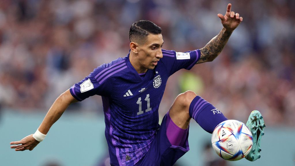 Dí Maria, que defende a Argentina na Copa do Mundo - Getty Images
