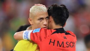 Richarlison nutre grande carinho por Son - GettyImages