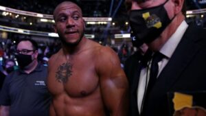 Ciryl Gane tentou encerrar uma grande polêmica antes do combate contra Jon Jones no UFC 285 - GettyImages