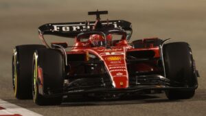 Leclerc conseguiu um resultado interessante para a Ferrari durante treino no Bahrein - GettyImages