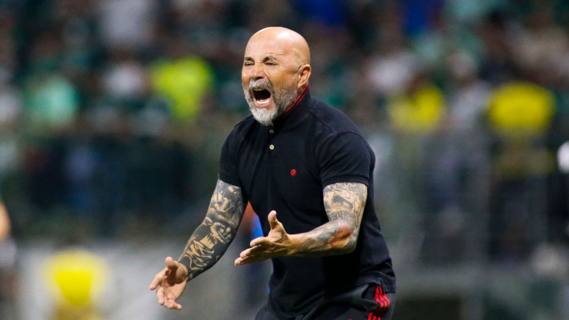 Flamengo se irritou, mas Sampaoli manteve a calma - GettyImages