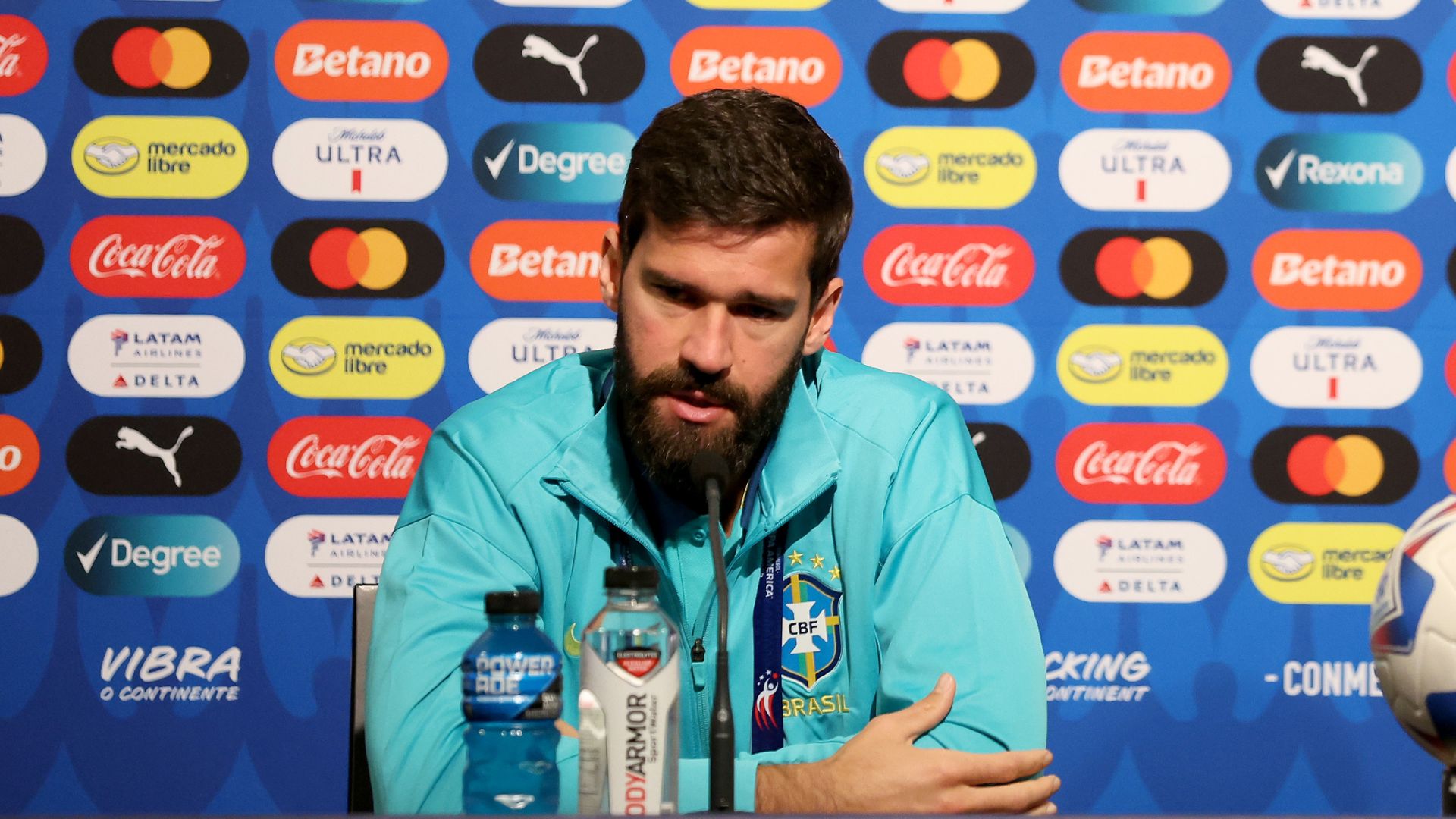 Alisson, goleiro da Seleção Brasileira - Getty Images