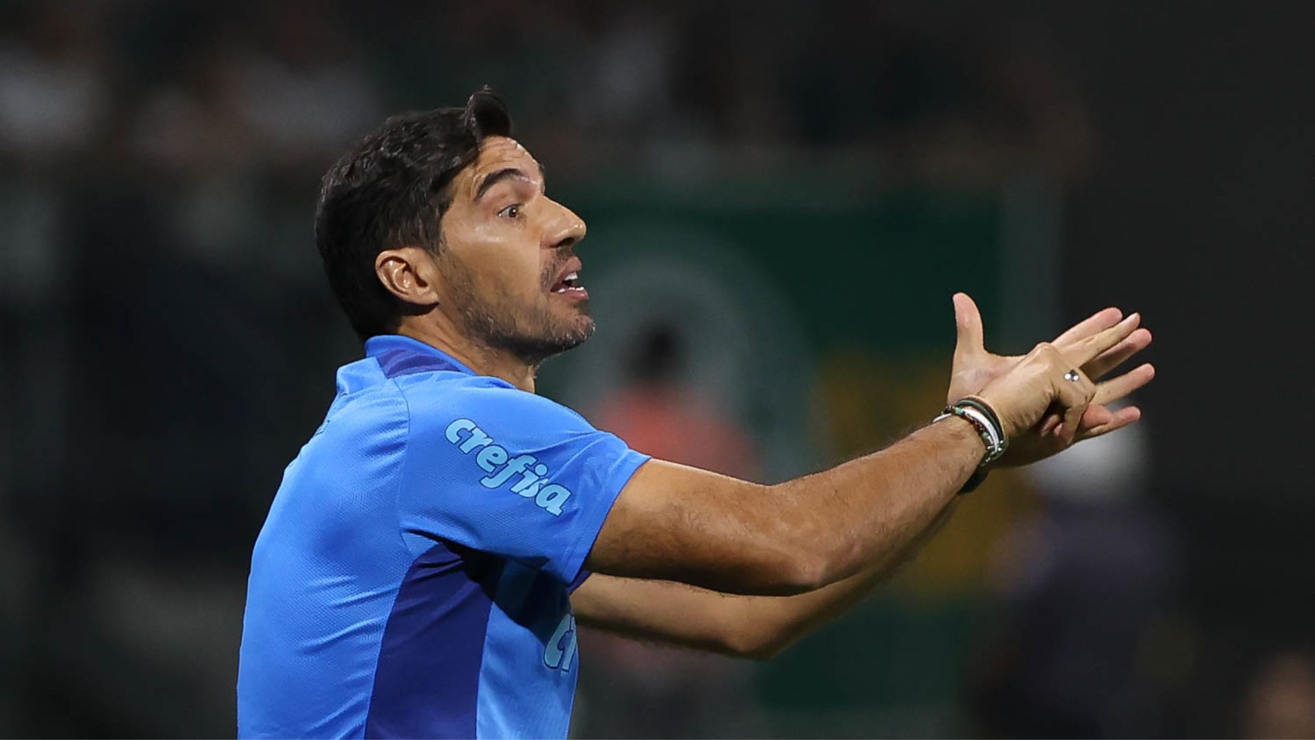 Abel Ferreira foi bastante sincero durante toda a coletiva - Cesar Greco / Palmeiras / Flickr