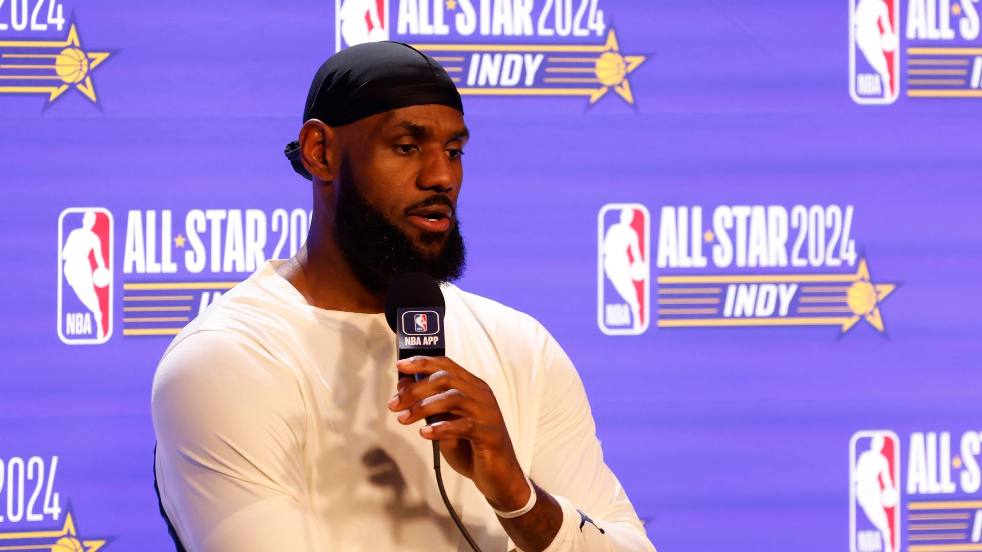 LeBron James, do Los Angeles Lakers - Getty Images