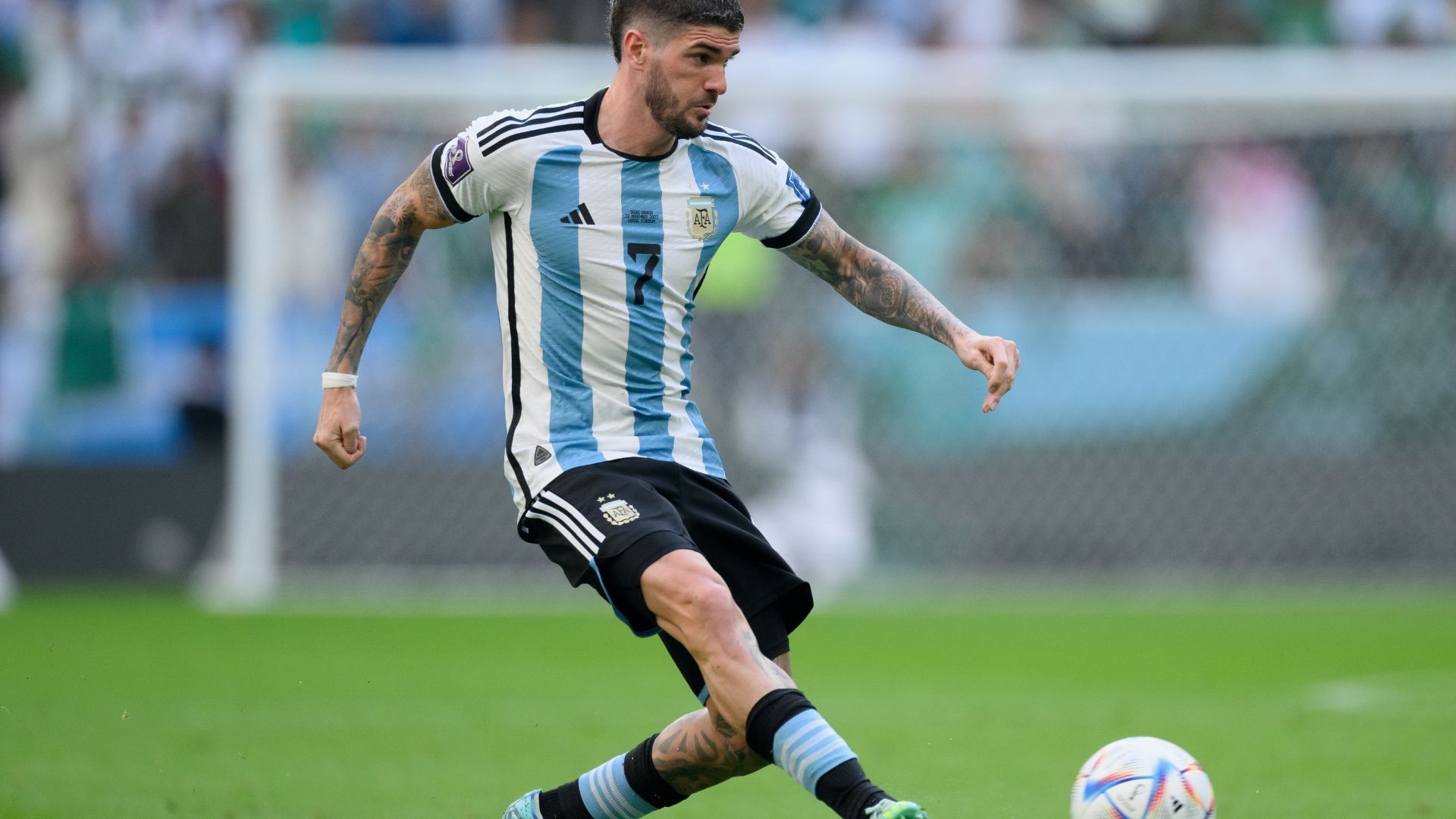 Rodrigo de Paul, jogador da Argentina na Copa do Mundo 2022 - Getty Images