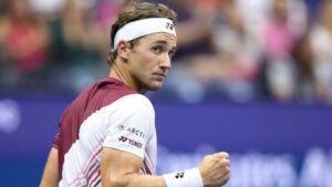 Casper Ruud está na semifinal do US Open - GettyImages