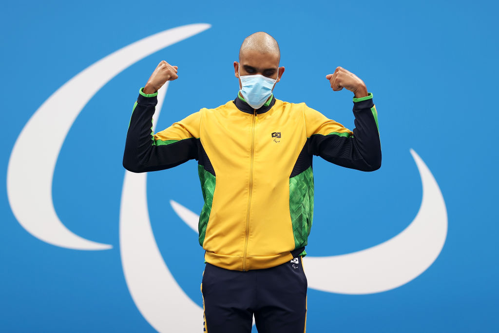 Paralimpíadas: Wendell Belarmino se recupera no fim e conquista bronze nos 100m borboleta - GettyImages