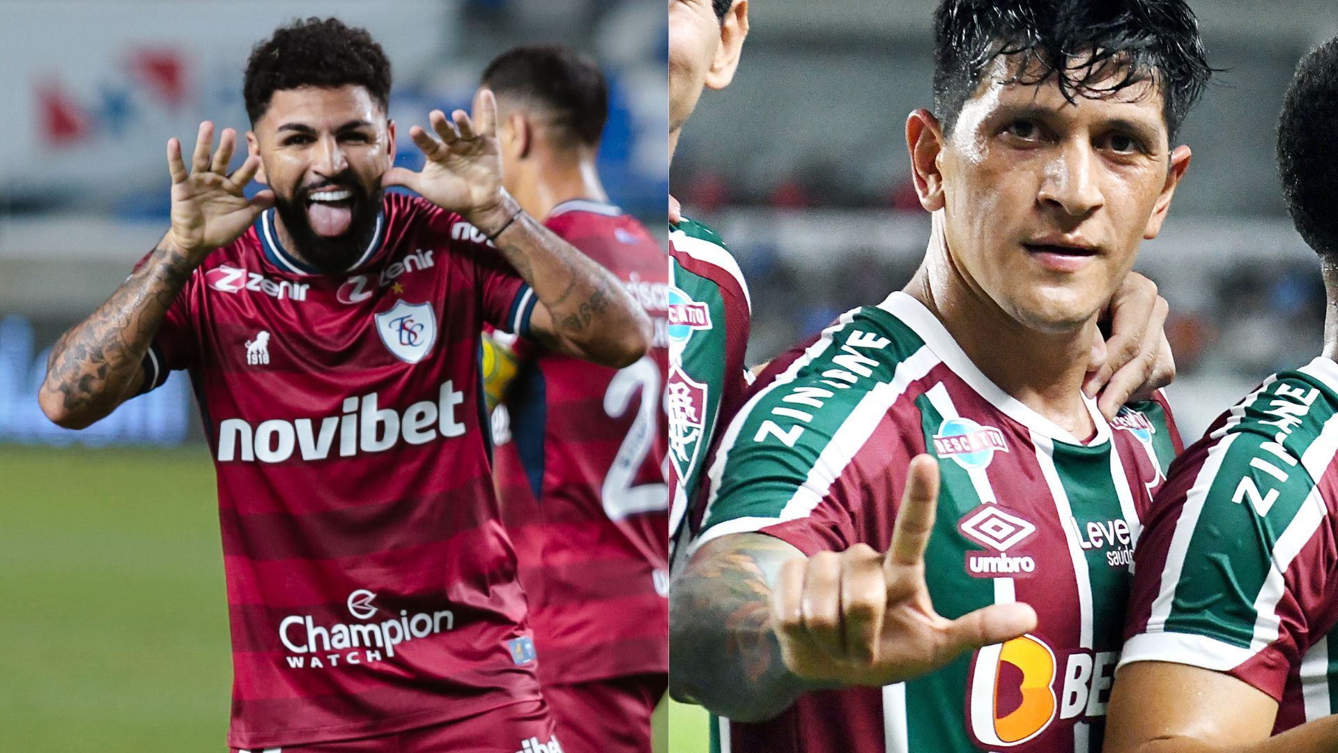 Fortaleza x Fluminense será definido no Brasileirão 2023 - Leonardo Moreira/Fortaleza EC/Mailson Santana/Fluminense FC