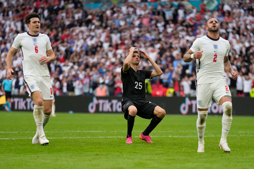Müller lamentou chance perdida na eliminação da Alemanha para a Inglaterra na Eurocopa - GettyImages