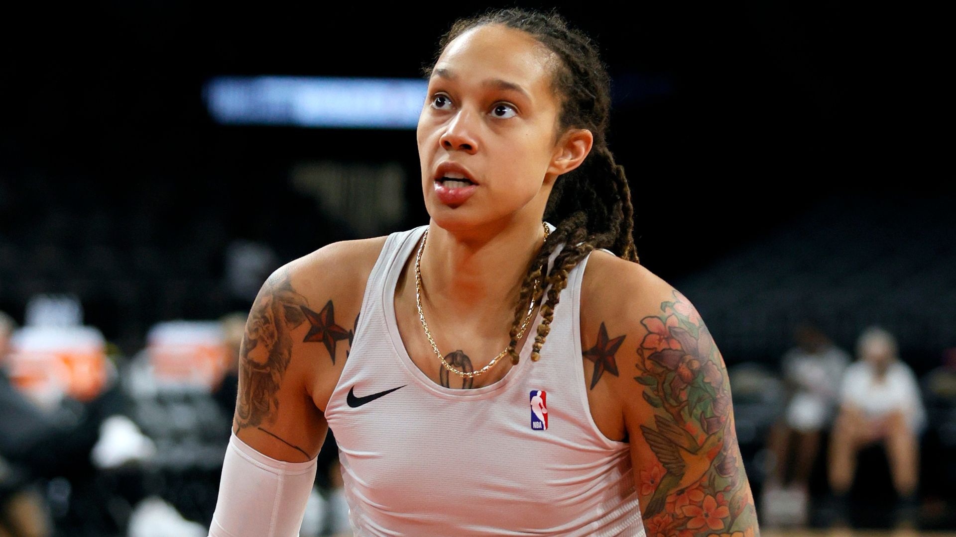Brittney Griner, na WNBA, em 2021 - Getty Images