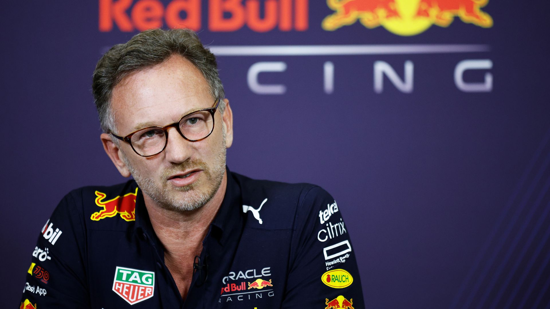 Christian Horner, da Red Bull, na F1 - Getty Images