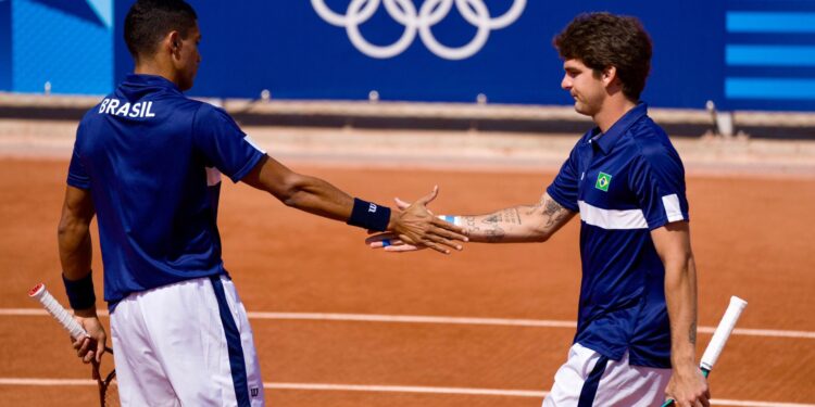 Thiago Monteiro e Thiago Wild (Crédito: CBT/Flickr)