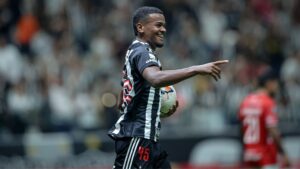 Alisson, joia do Galo, está na mira do Everton (Crédito: Pedro Souza / Atlético)