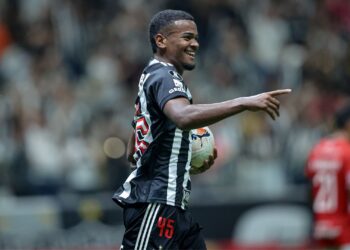 Alisson, joia do Galo, está na mira do Everton (Crédito: Pedro Souza / Atlético)