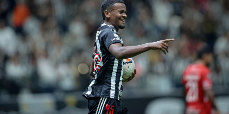 Alisson, joia do Galo, está na mira do Everton (Crédito: Pedro Souza / Atlético)