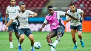 Nesta quarta-feira (14), em Varsóvia, o Real Madrid inicia a temporada mais longa de sua história, marcada por 72 partidas, sete títulos em disputa e quase 11 meses de competição.