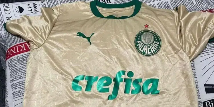 Imagens da possível nova terceira camisa do Palmeiras vazaram nas redes sociais, gerando grande expectativa entre os torcedores.