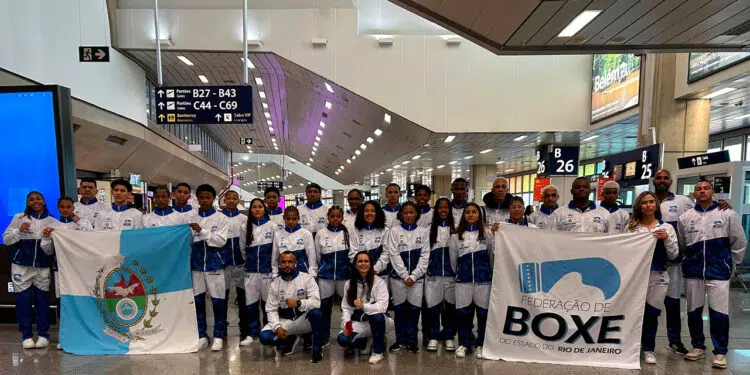 Delegação do Rio está em Foz do Iguaçu-PR para importante competição de boxe - Foto: Divulgação