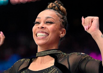 A ginasta Lorrane Oliveira revelou gostar de se maquiar para suas performances (Foto: Reprodução/Instagram)