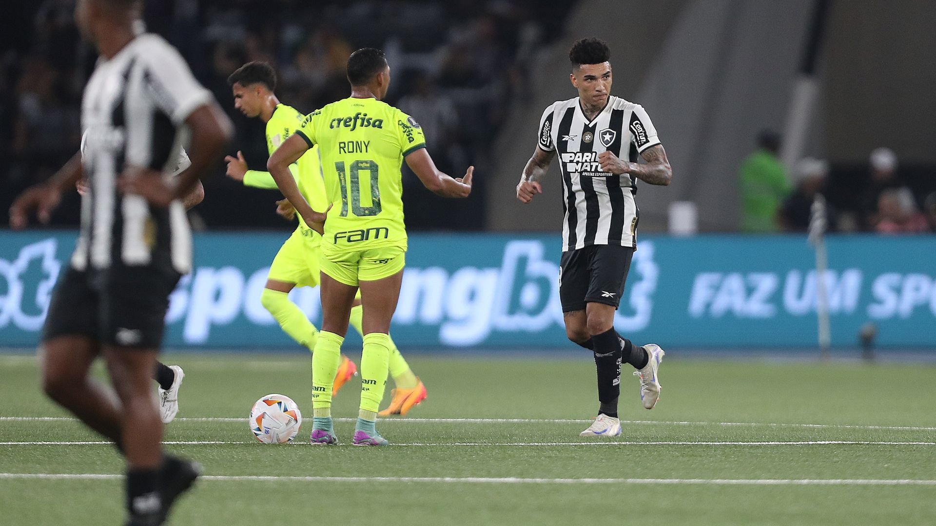 Botafogo venceu o Palmeiras na Libertadores