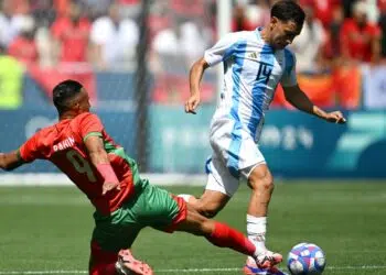 Marrocos x Argentina na Olimpíada de Paris (Crédito: Getty Images)