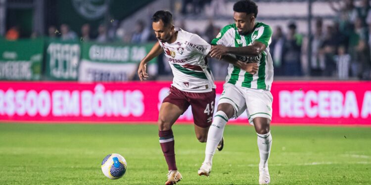 Fluminense perde para o Juventude (Crédito: WILLIAM ANACLETO / FLUMINENSE FC)