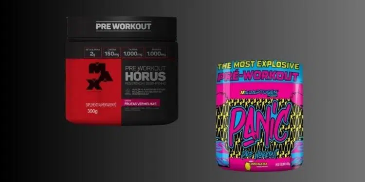 Descubra excelentes modelos de pré treino para melhorar seu desempenho na academia e em outras atividades esportivas (Crédito: Créditos: Reprodução/Amazon)