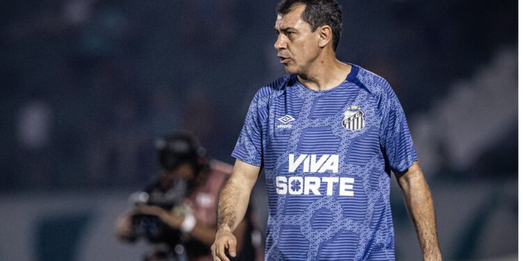 Carille, técnico do Santos