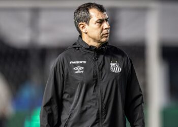 Fábio Carille, técnico do Santos