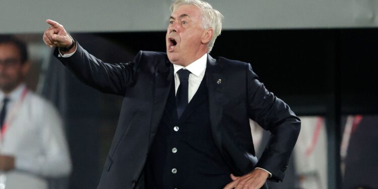Carlo Ancelotti, técnico do Real Madrid